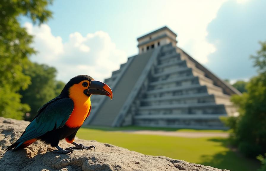 Observación de aves en Chichén Itzá